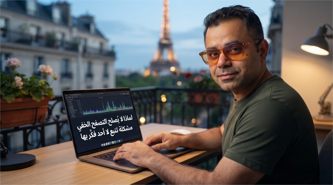 لماذا لا يُصلح التصفح الخفي مشكلة تتبع لا أحد فكّر بها: أيقونة التبويب