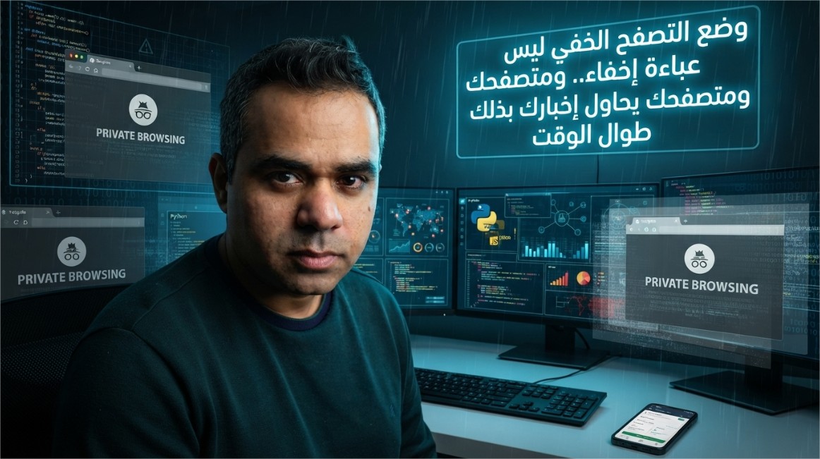 وضع التصفح الخفي ليس عباءة إخفاء.. ومتصفحك يحاول إخبارك بذلك طوال الوقت